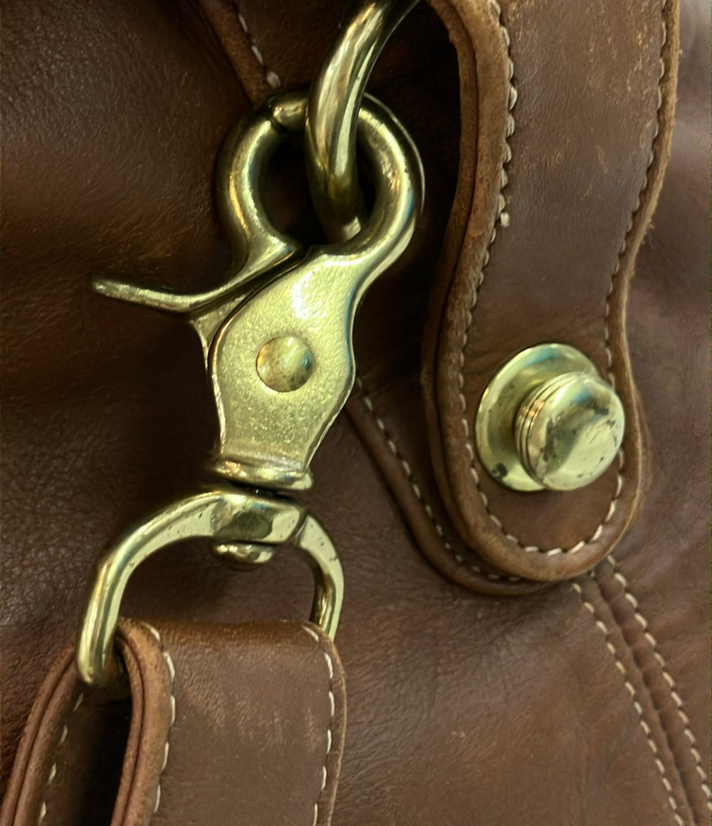 COACH レザー ボストンバッグ 0502 レディース コーチ