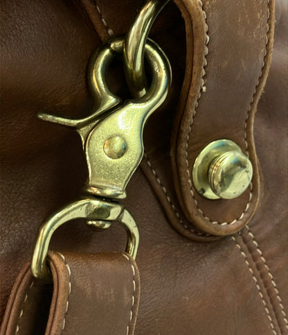 COACH レザー ボストンバッグ 0502 レディース コーチ