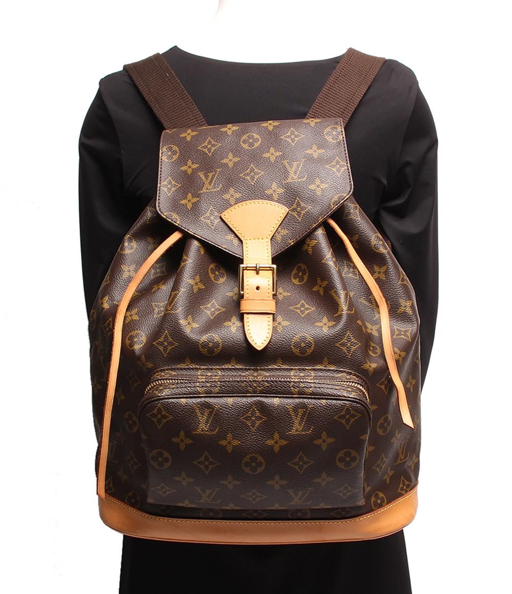 ルイ・ヴィトン リュック ゴールド金具 モンスリ モノグラム M51135 廃番 レディース LOUIS VUITTON