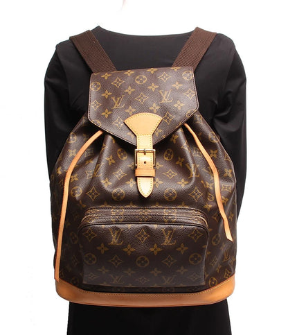 ルイ・ヴィトン リュック ゴールド金具 モンスリ モノグラム M51135 廃番 レディース LOUIS VUITTON