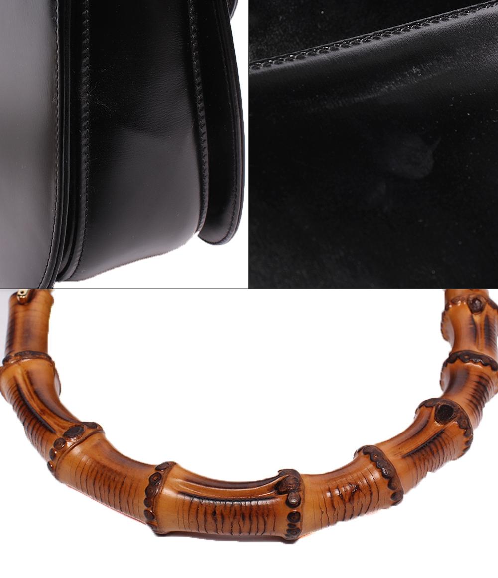 GUCCI 2wayハンドバッグ ショルダーバッグ 肩掛け バンブー 000 2684