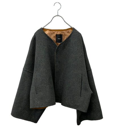 ebure ノーカラーコート 18AW 2810400103 レディース SIZE 36 (S) エブール