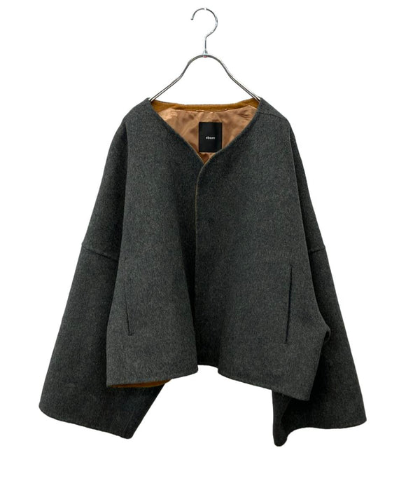 ebure ノーカラーコート 18AW 2810400103 レディース SIZE 36 (S