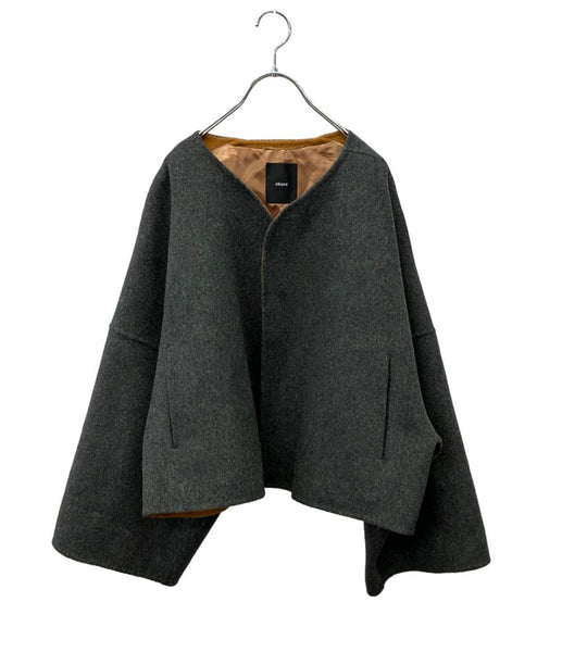 ebure ノーカラーコート 18AW 2810400103 レディース SIZE 36 (S