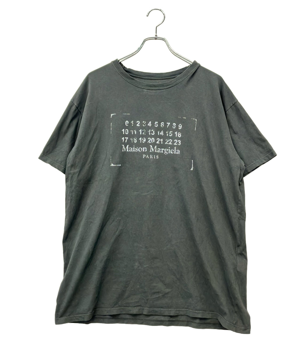 Maison Margiela 半袖 スタンプロゴ Tシャツ S51GC0534 S24575 メンズ SIZE L メゾンマルジェラ