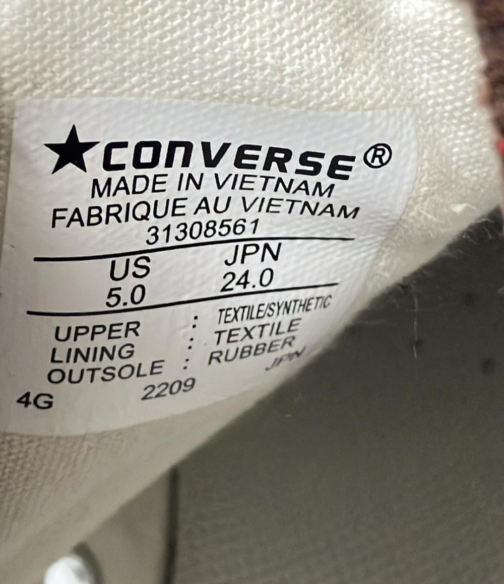 CONVERSE ハイカットスニーカー サイドゴア レディース SIZE 24.0 (L) コンバース