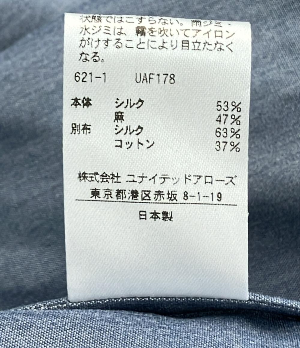Drawer ノースリーブ ギャザースカートワンピース 6526-234-1342 レディース SIZE 38 ドゥロワー