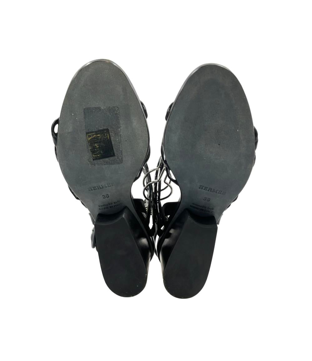 HERMES シェーヌダンクル ウェッジソールサンダル ロマンツァ レディース SIZE 36 (23cm) エルメス