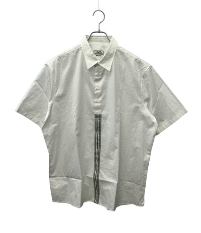 HERMES 半袖シャツ HERMES プルオーバー ストライプライン メンズ SIZE 42 (M) エルメス