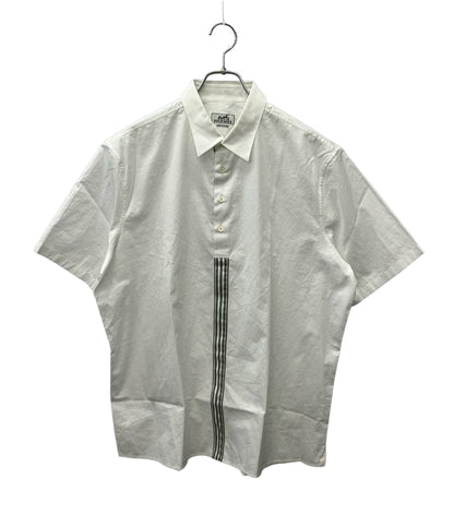 HERMES 半袖シャツ HERMES プルオーバー ストライプライン メンズ SIZE 42 (M) エルメス
