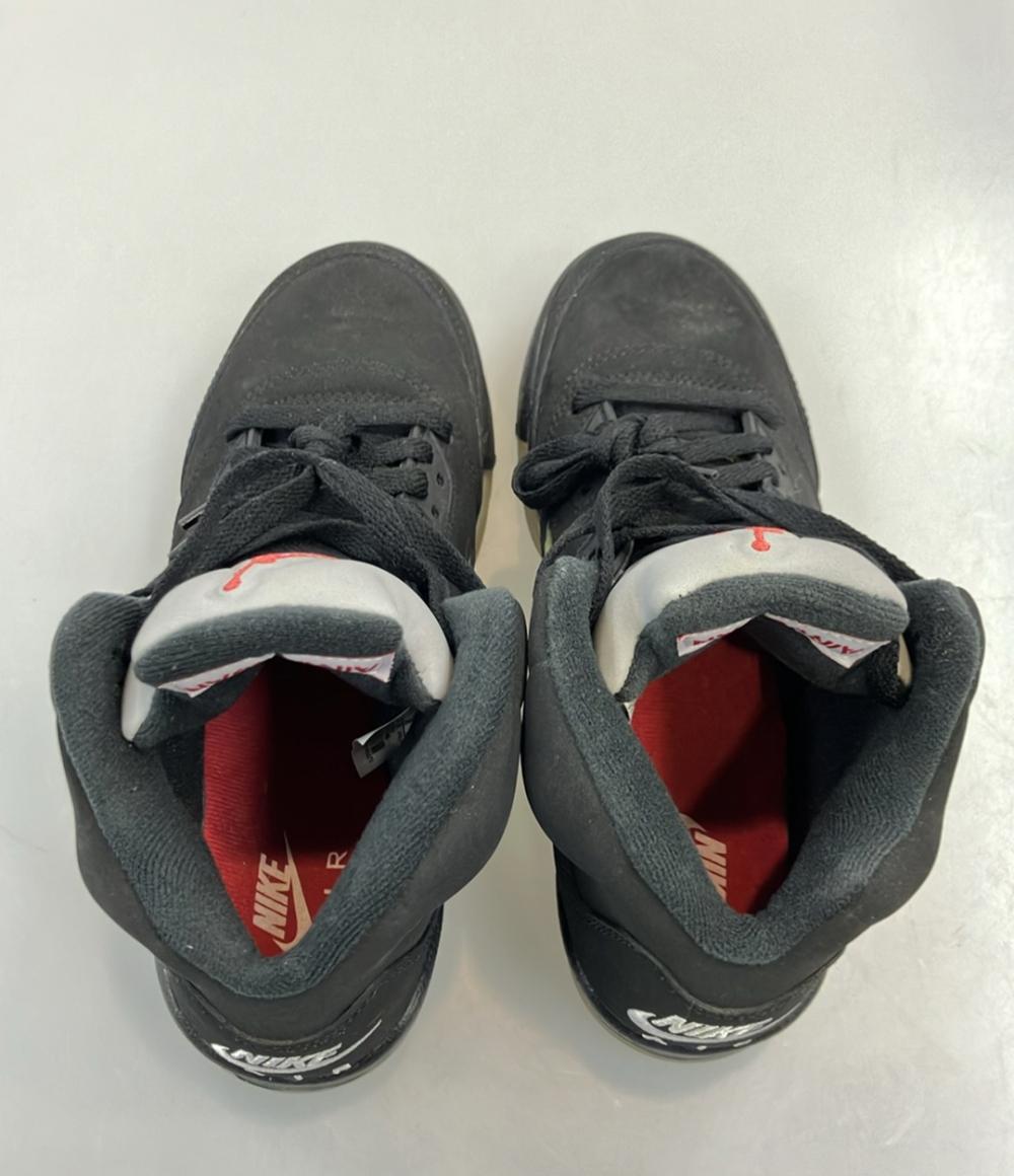 NIKE ミドルカットスニーカー GIRLS AIR JORDAN 5 RETRO OG BG 845036-003 キッズ SIZE 23.0 (M) ナイキ