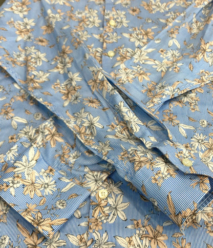 ETRO 長袖 フラワー総柄 ブラウス 172-11451-5786 メンズ エトロ