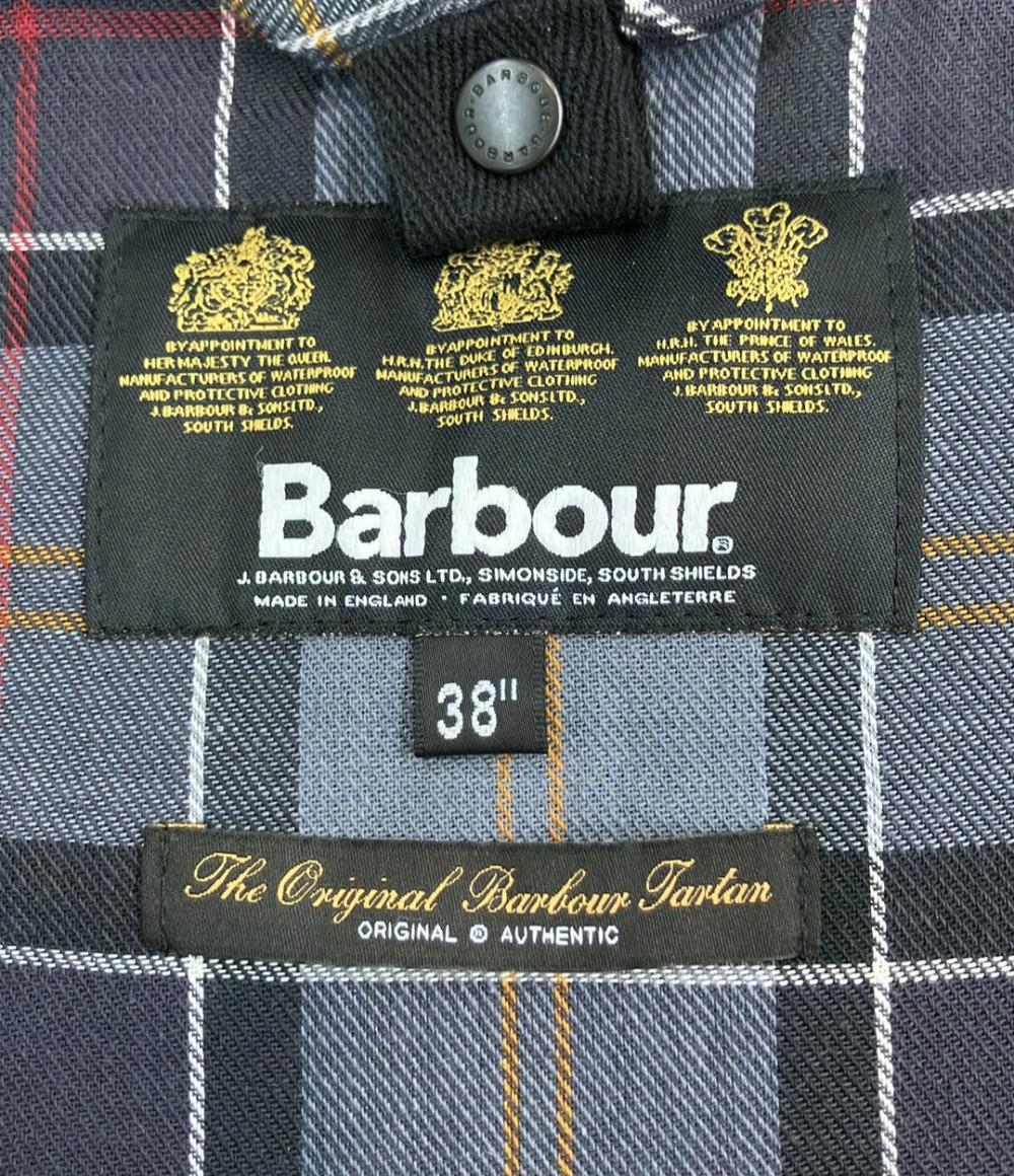 Barbour オイルドジャケット チェック 1402126 メンズ SIZE 38 (M) バブアー
