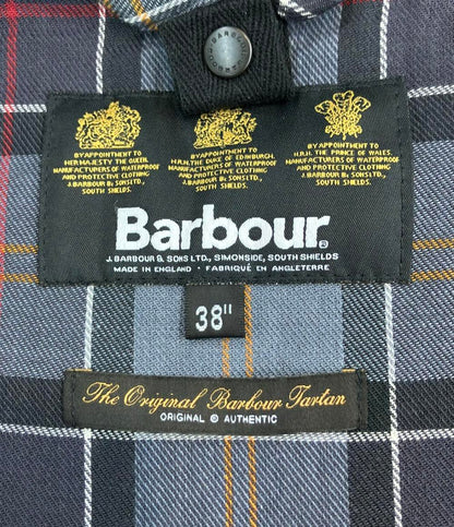 Barbour オイルドジャケット チェック 1402126 メンズ SIZE 38 (M) バブアー