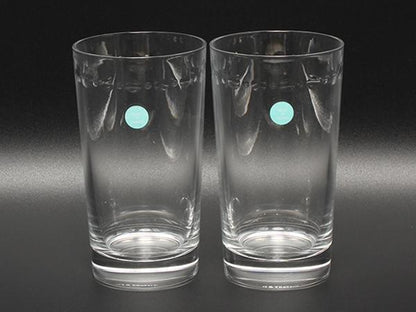 ティファニー グラス タンブラー 2点セット ペア スウィング HB TIFFANY&Co.