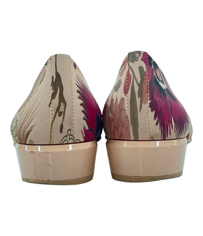 サルヴァトーレフェラガモ ラバーパンプス 花柄 ヴァラ レディース SIZE 8 (XL) Salvatore Ferragamo