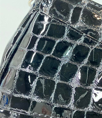 コッコフィオーレ 2way 型押しクラッチバッグ ミニハンドバッグ レディース COCCO FIORE