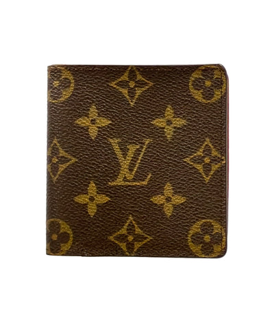 LOUIS VUITTON 二つ折り財布 ポルト ビエ カルト ブルー モノグラム M60905 メンズ レディース ルイ・ヴィトン
