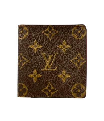 LOUIS VUITTON 二つ折り財布 ポルト ビエ カルト ブルー モノグラム M60905 メンズ レディース ルイ・ヴィトン