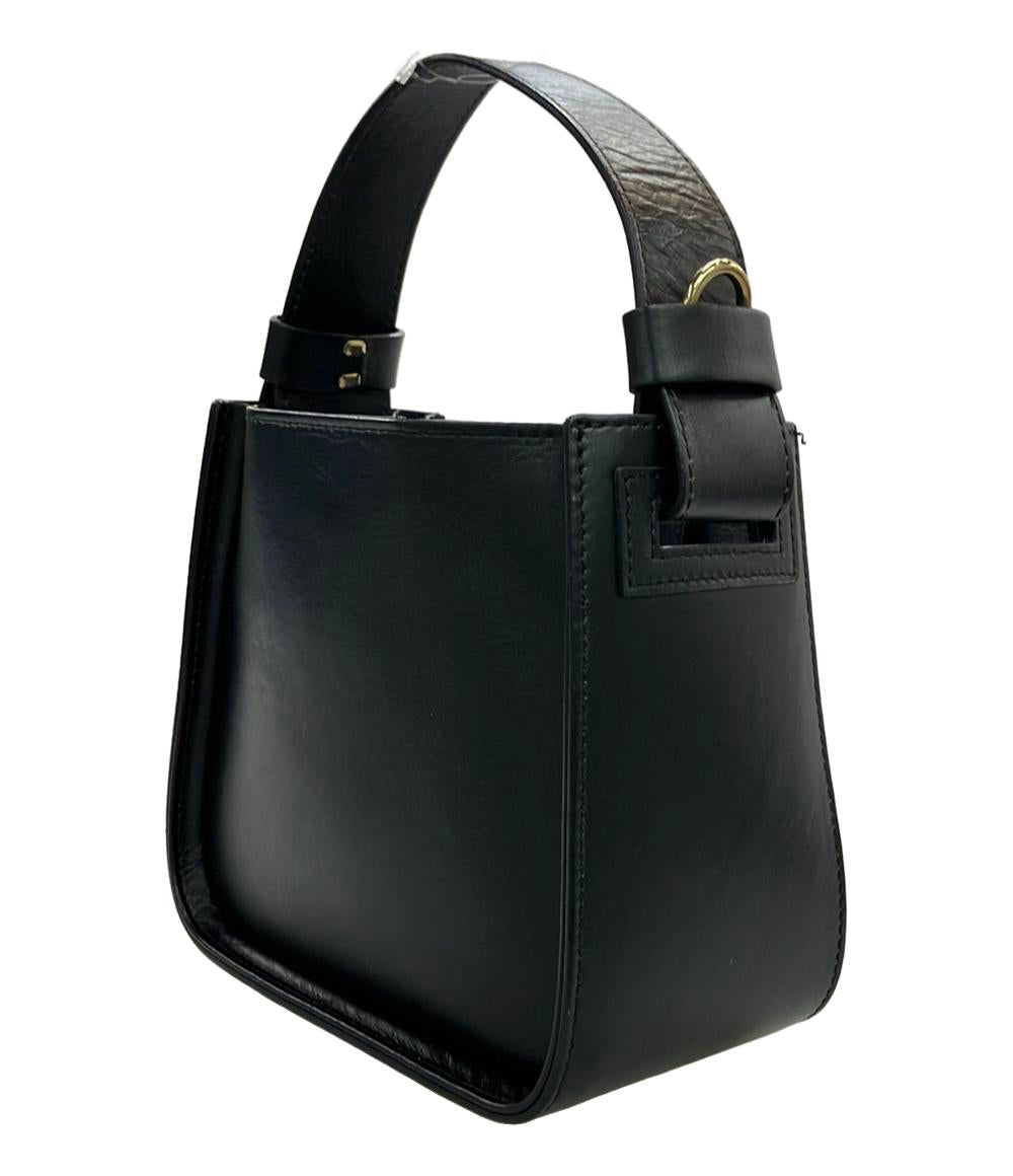 美品 マルコビアンキーニ ハンドバッグ ショルダーバッグ 2WAY 斜め掛け 本革 レディース MARCO BIANCHINI