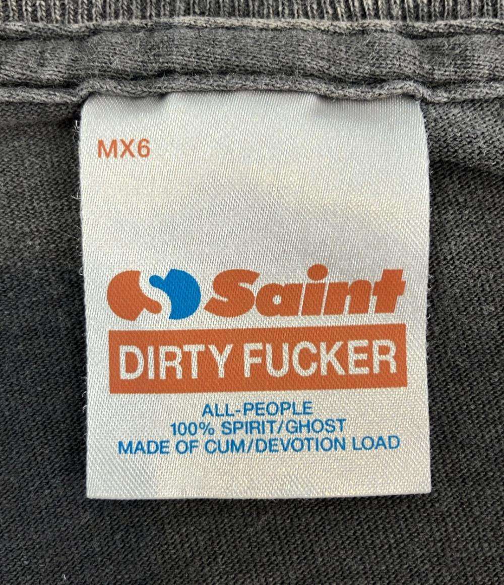 SAINT MICHAEL used加工 半袖Tシャツ メンズ SIZE XL セント マイケル