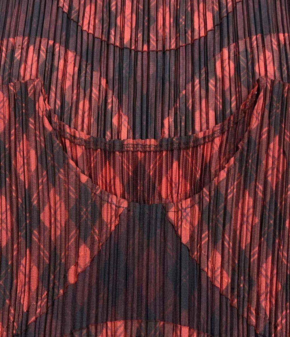 美品 プリーツプリーズ 半袖カットソー レディース SIZE 3 (L) PLEATS PLEASE