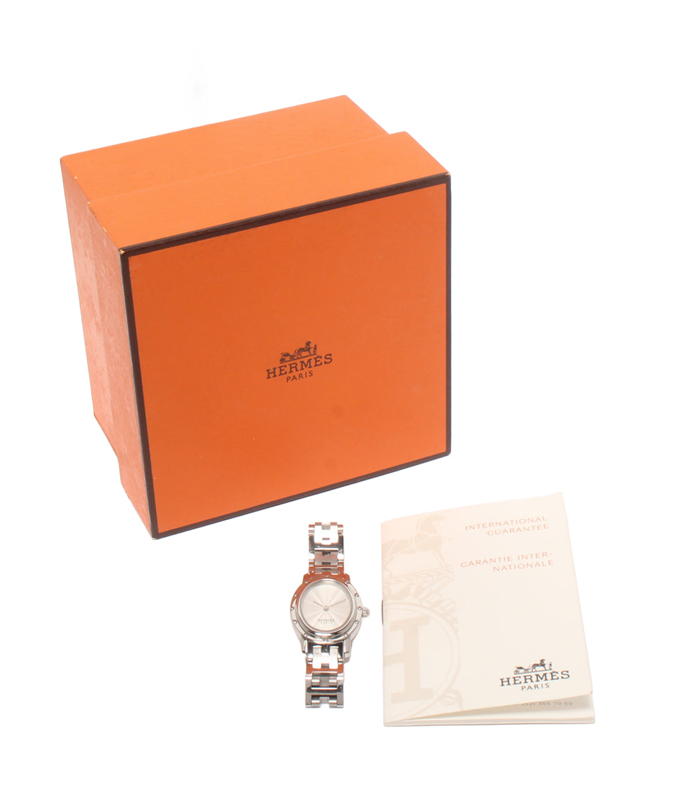 HERMES 腕時計 クリッパーオーバル クオーツ CO1.210 レディース エルメス