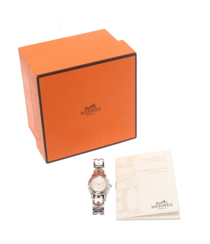 HERMES 腕時計 クリッパーオーバル クオーツ CO1.210 レディース エルメス