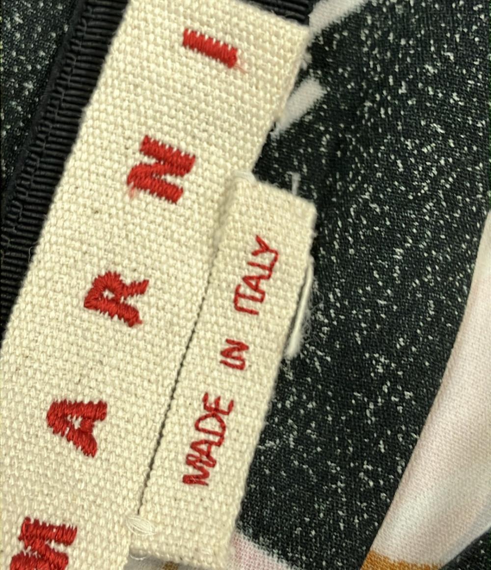 MARNI 半袖ワンピース 21Prefall チューリップ柄 レディース SIZE 38 (S) マルニ