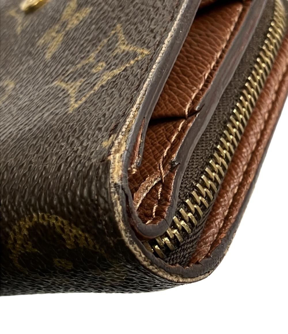LOUIS VUITTON 二つ折り財布 コンパクト ジップ モノグラム M61667