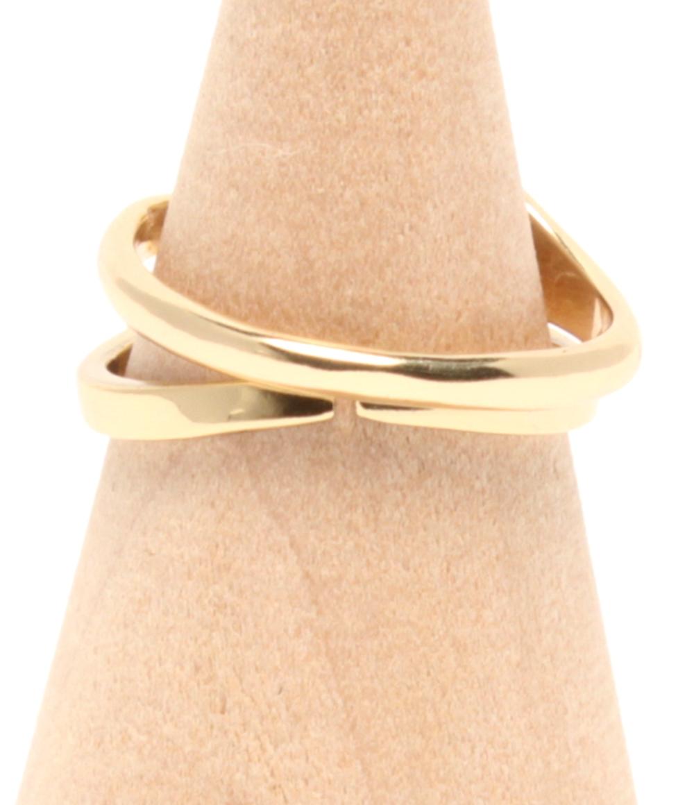 美品 Disney リング 指輪 ツイステッド ワンダーランド 2連リング サバナクロー寮 レディース SIZE フリー ディズニー