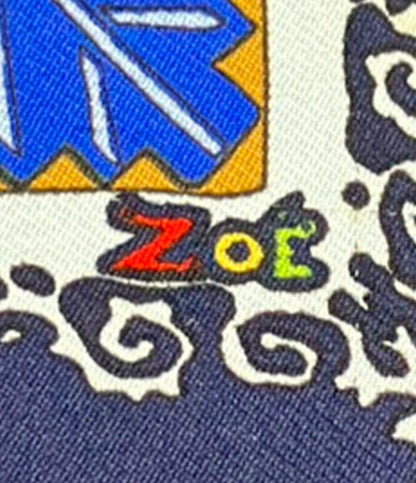 エルメス スカーフ プチカレ シルク 100% パナマのクナ族の伝説 レディース HERMES