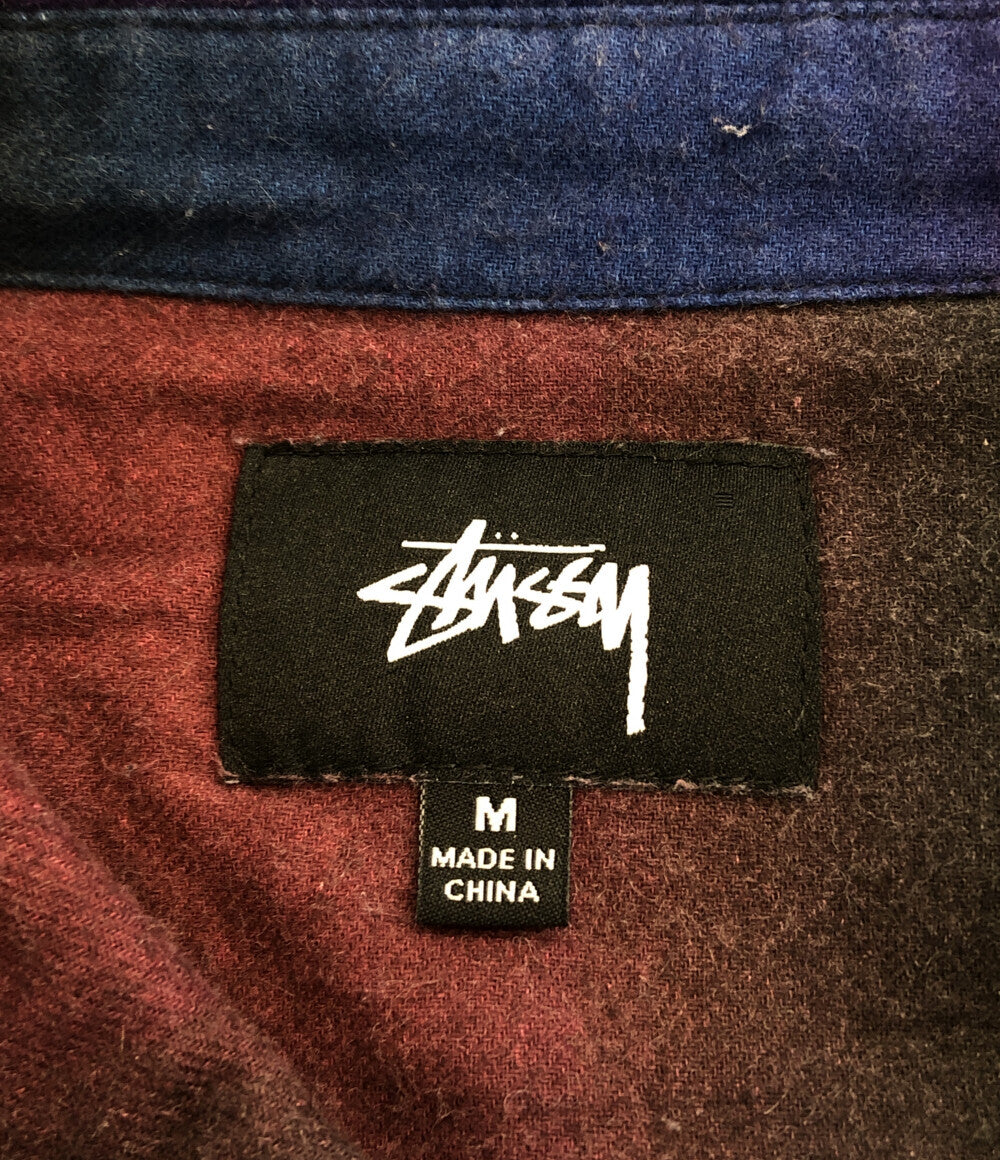 ステューシー  長袖シャツ グラデーション柄      メンズ SIZE M (M) STUSSY