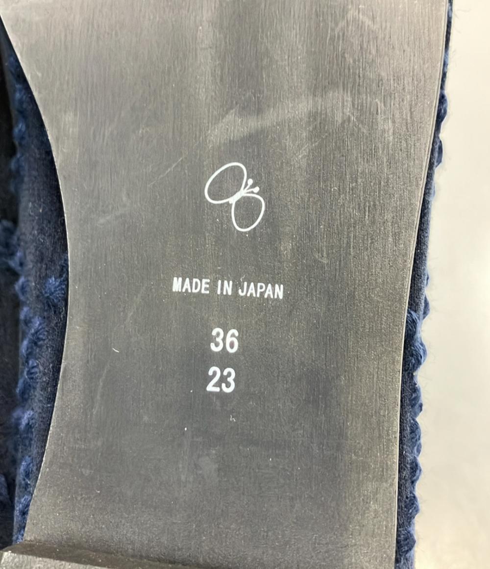 美品 ミナペルホネン オペラシューズ パンプス レディース SIZE 23.0 (M) mina perhonen