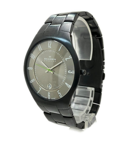 SKAGEN 腕時計 クオーツ グレー J801XLTBXBGR メンズ スカーゲン