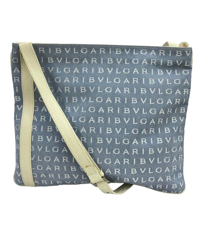 BVLGARI ショルダーバッグ 斜め掛け ロゴマニア レディース ブルガリ