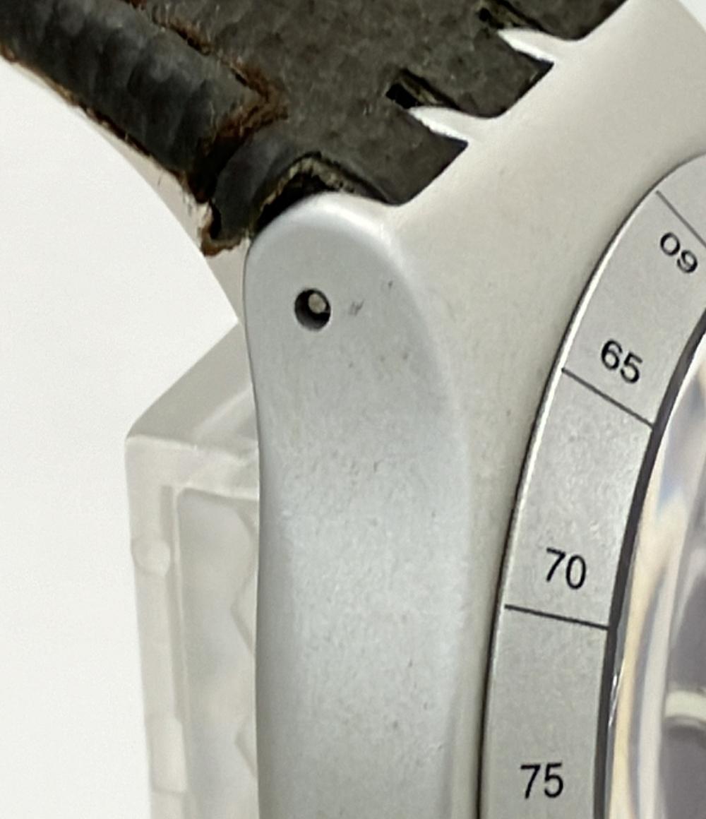 スウォッチ 腕時計 IRONY クオーツ ブラウン メンズ Swatch