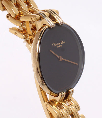 Christian Dior 腕時計 バギラ クオーツ ブラック D46-154-4 レディース クリスチャンディオール