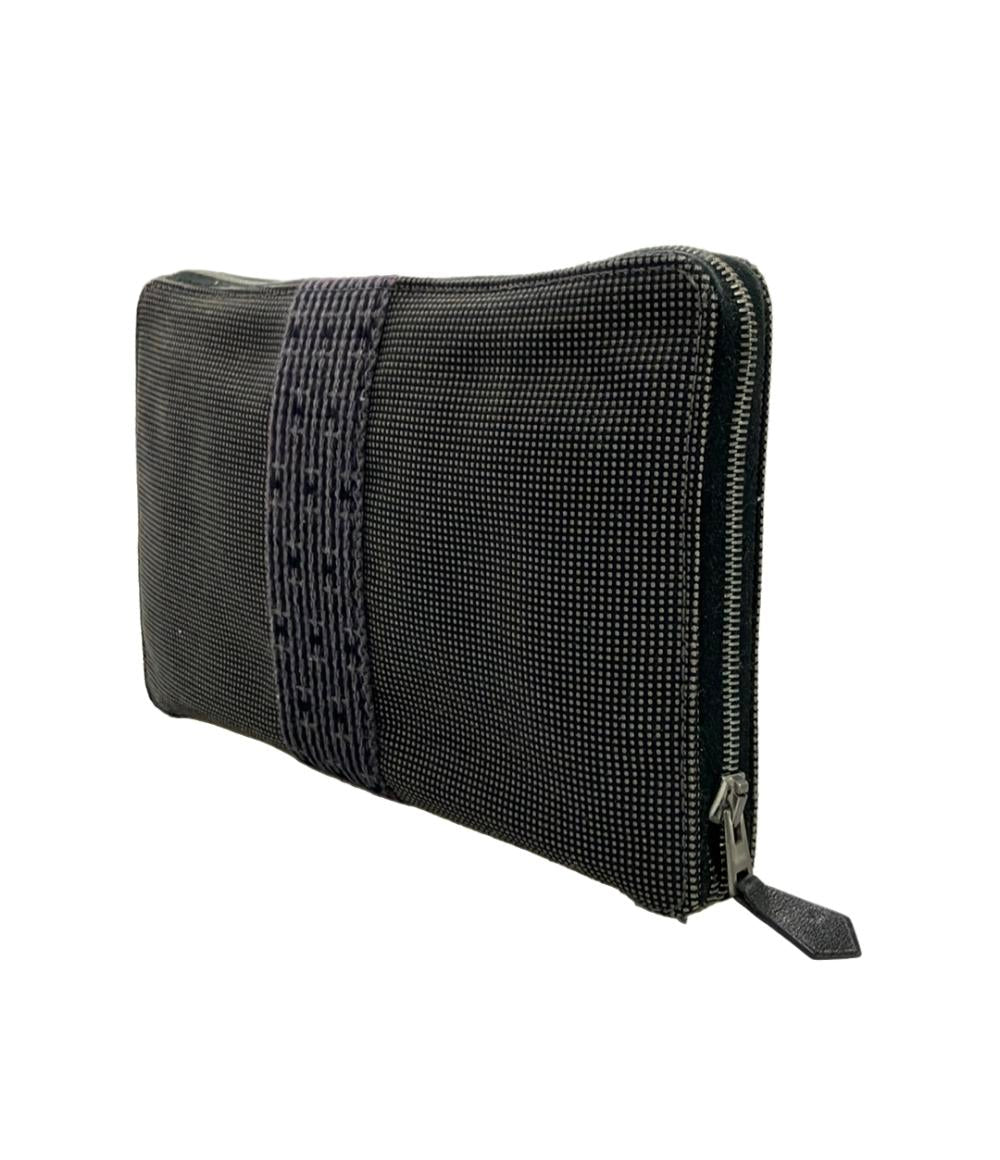 HERMES エールライン　長財布　ラウンドファスナー　正規品　送料無料 HERMES ラウンドファスナー長財布 パスポートケース エールライン