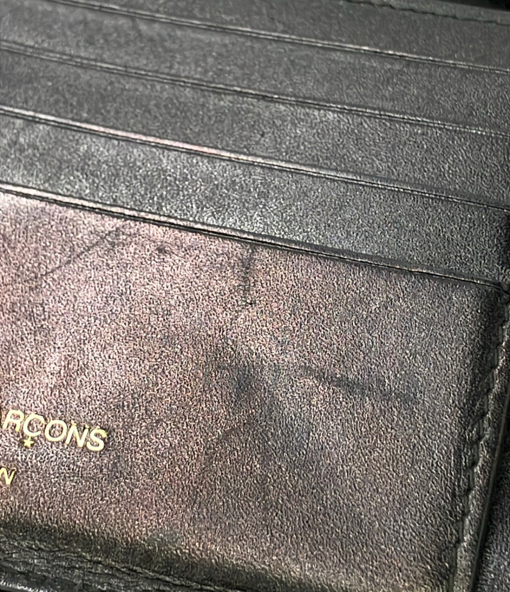 COMME des GARCONS ラウンドファスナー二つ折り財布 メンズ コムデギャルソン