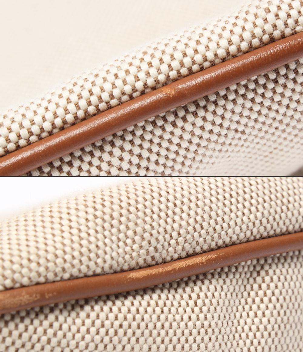 Miu Miu トートバッグ ショルダーバッグ IVY キャンバスxレザー バッグ 肩掛け 5BG231 レディース ミュウ ミュウ