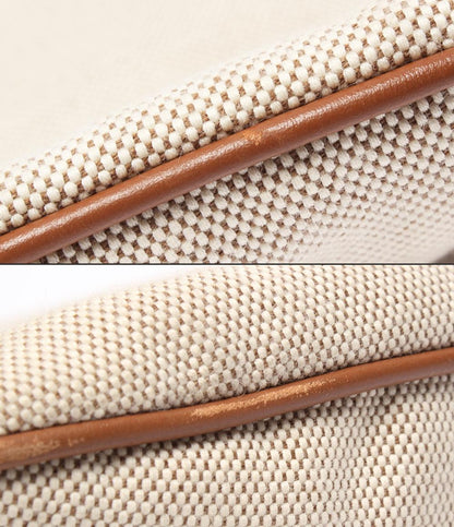 Miu Miu トートバッグ ショルダーバッグ IVY キャンバスxレザー バッグ 肩掛け 5BG231 レディース ミュウ ミュウ