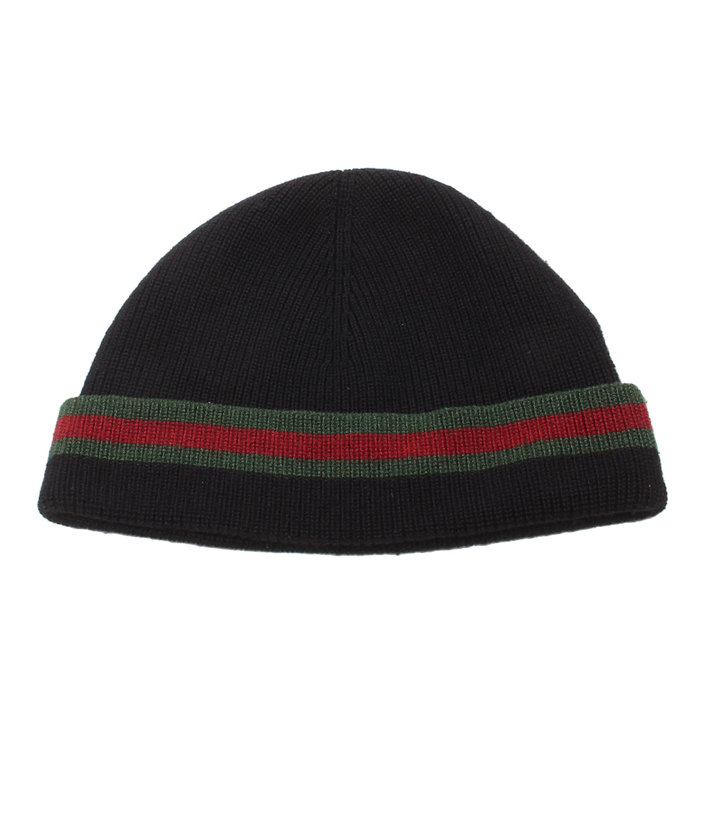 GUCCI ニット帽 シェリーライン 206085 4G869 メンズ レディース SIZE L グッチ