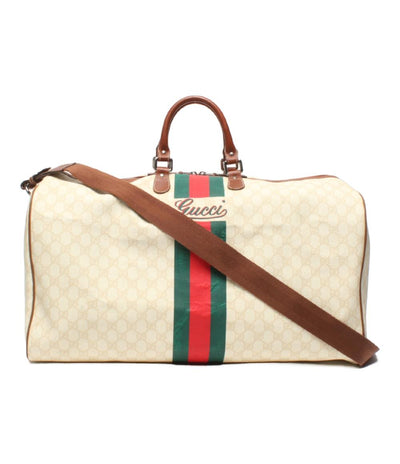 GUCCI ボストンバッグ GGスプリーム 189744 213048 レディース メンズ グッチ