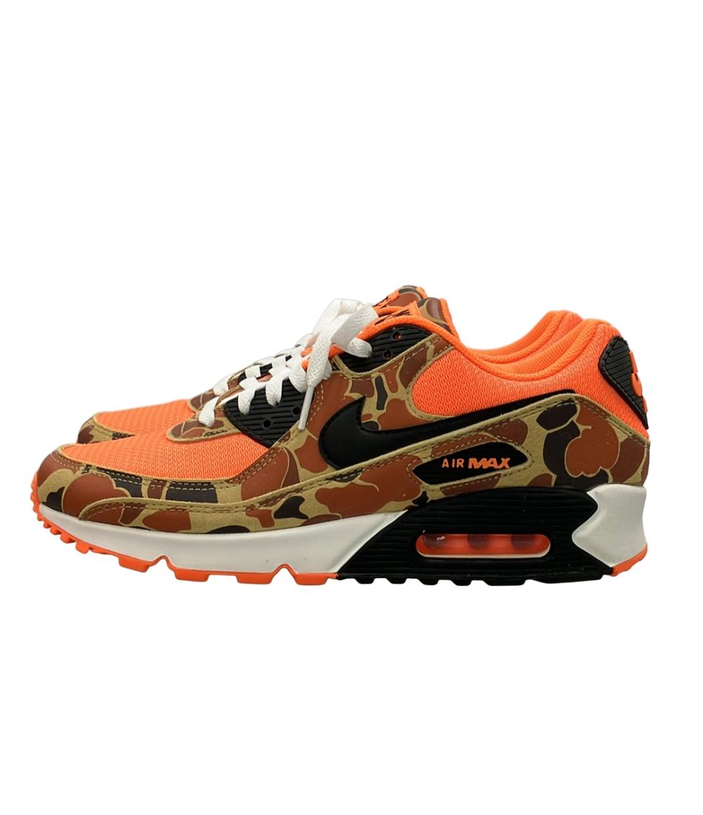 美品 NIKE ローカットスニーカー オレンジカモ エアマックス90 SP CM4039-800 メンズ SIZE 28.0 (XL) ナイキ
