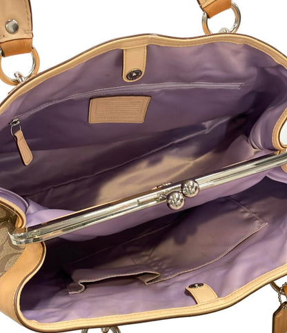 COACH トートバッグ ショルダーバッグ 肩掛け シグネチャー F15705 レディース コーチ