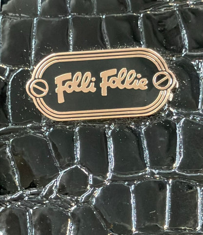 フォリフォリ ハンドバッグ クロコ型押し レディース Folli Follie