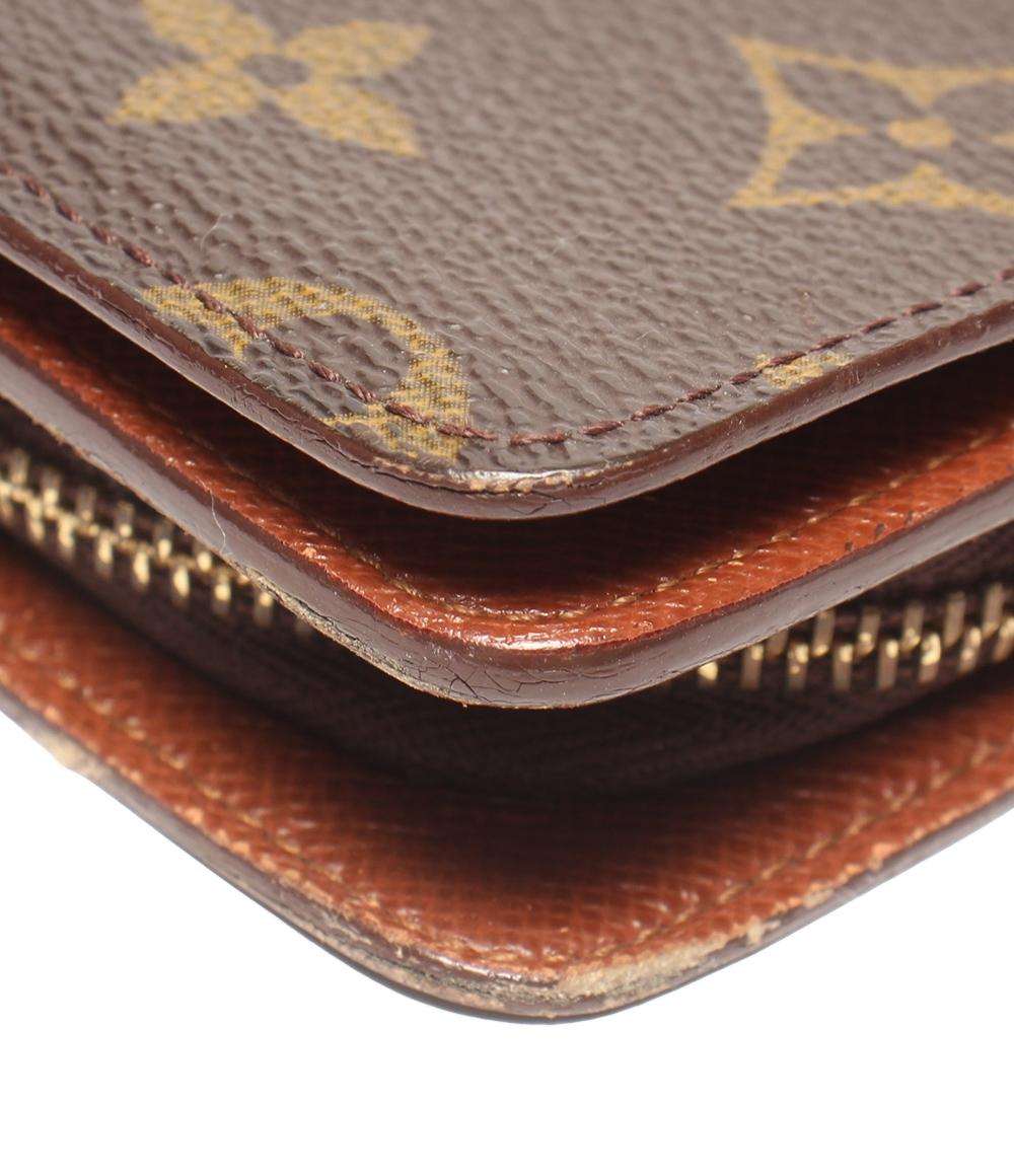 LOUIS VUITTON 二つ折り財布 ポルトパピエ ジップ モノグラム M61207 レディース ルイ・ヴィトン