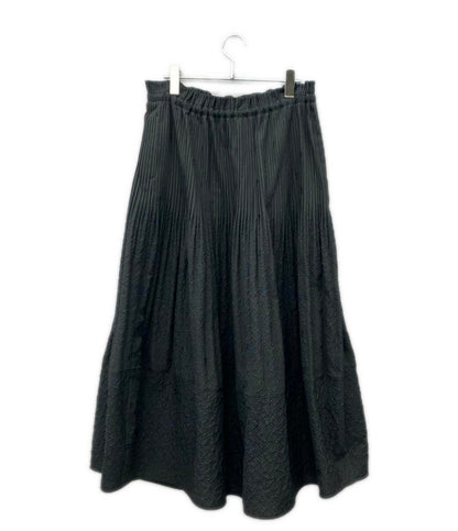 美品 Drawer ダブルプリーツスカート 6524-299-1719 レディース SIZE 38 ドゥロワー