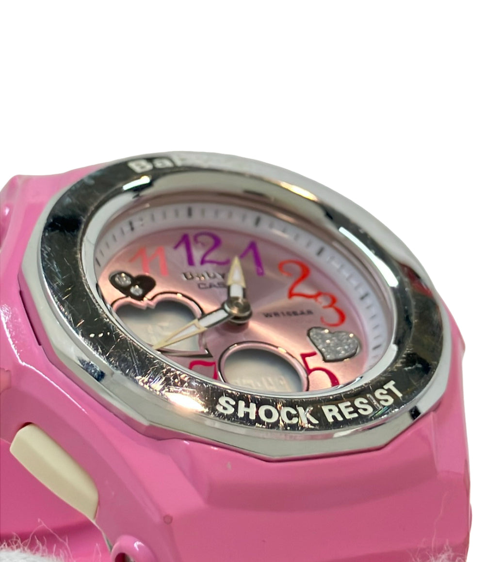 CASIO 腕時計 Baby-G クオーツ ピンク BGA-101 レディース カシオ